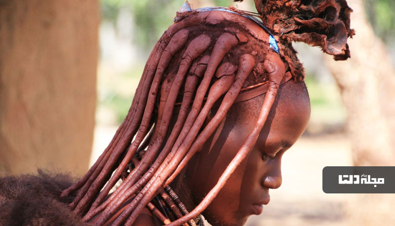 قبیله هیمبا در نامیبیا