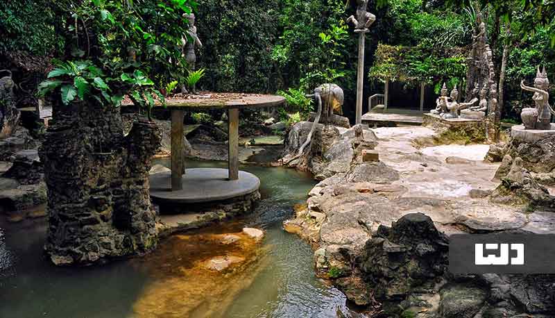 باغ جادویی تارمین تایلند مکانی اسرارآمیز است